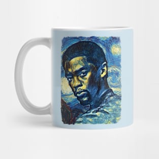 Black Panther Van Gogh Style Mug